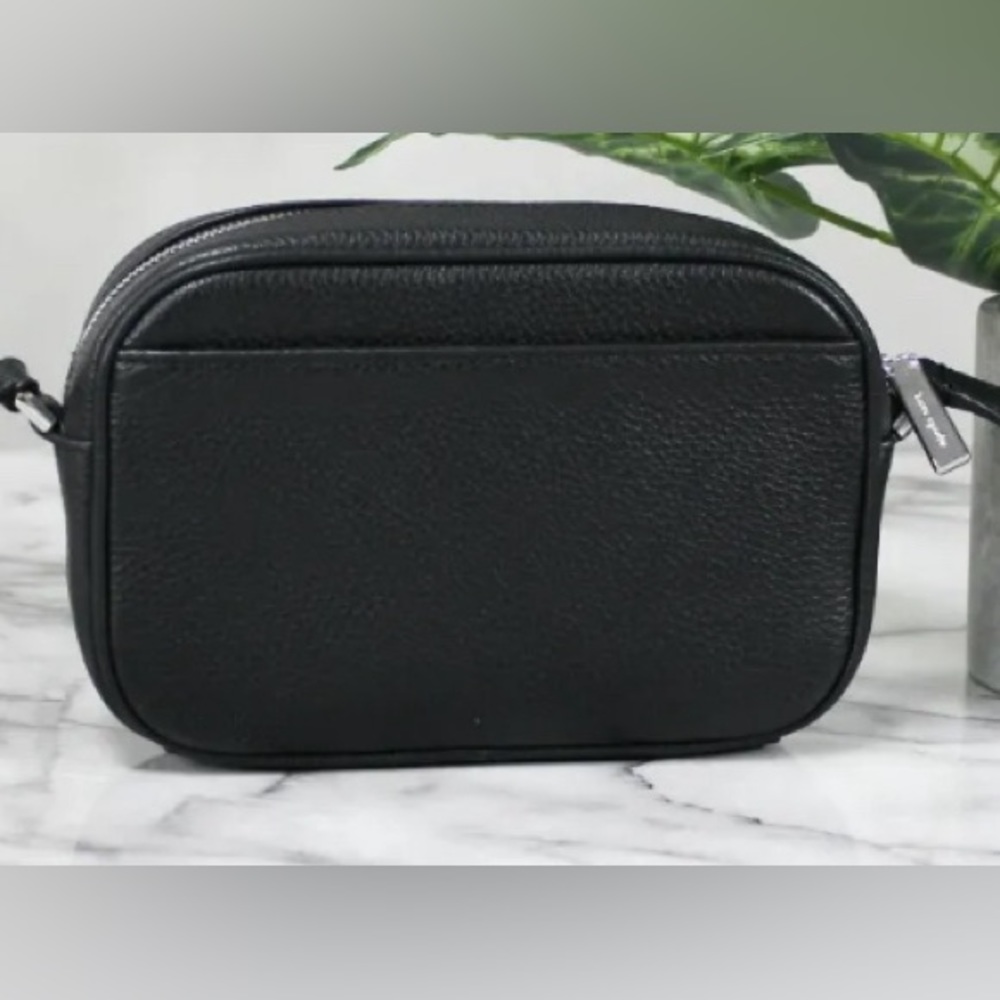 🌟HP🎉 Kate Spade Mini Glitter Logo Camera Bag
Crossbody Handbag in Black ♠️🖤 - Picture 5 of 8